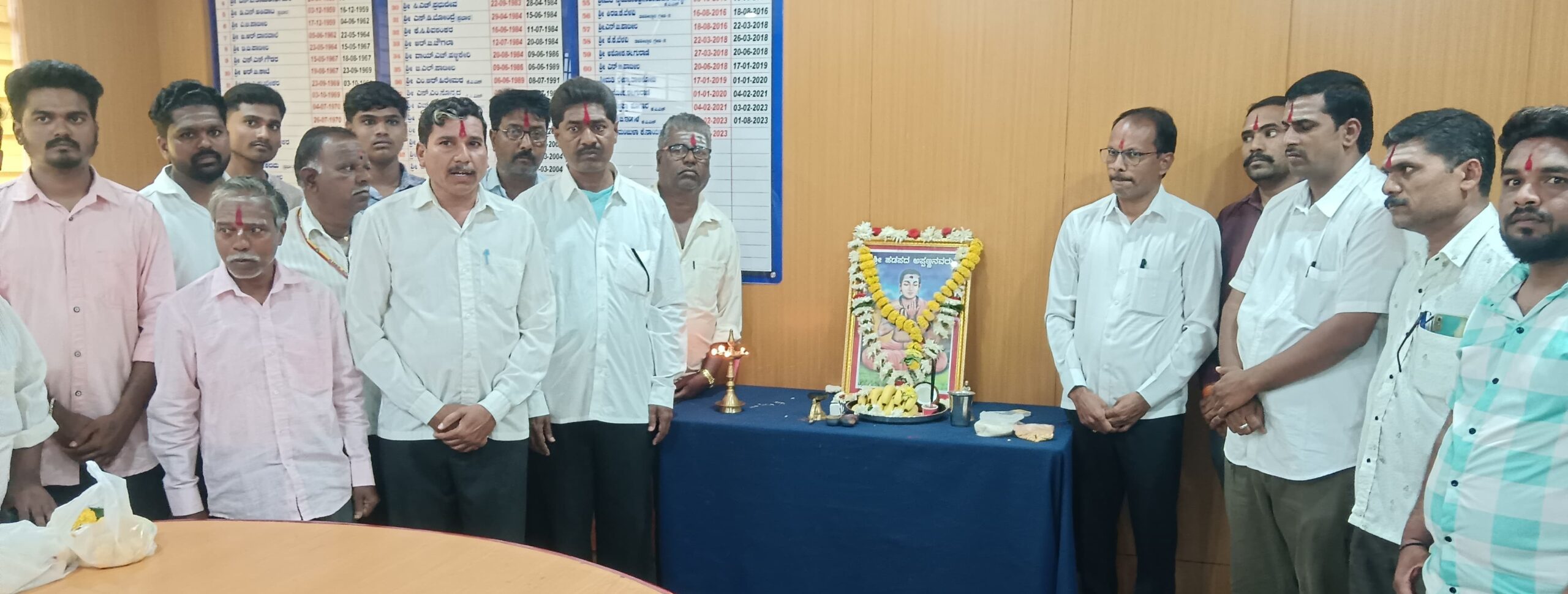 Shivasharana Hadapada Appanna Jayanthi Celebration in Hukkeri